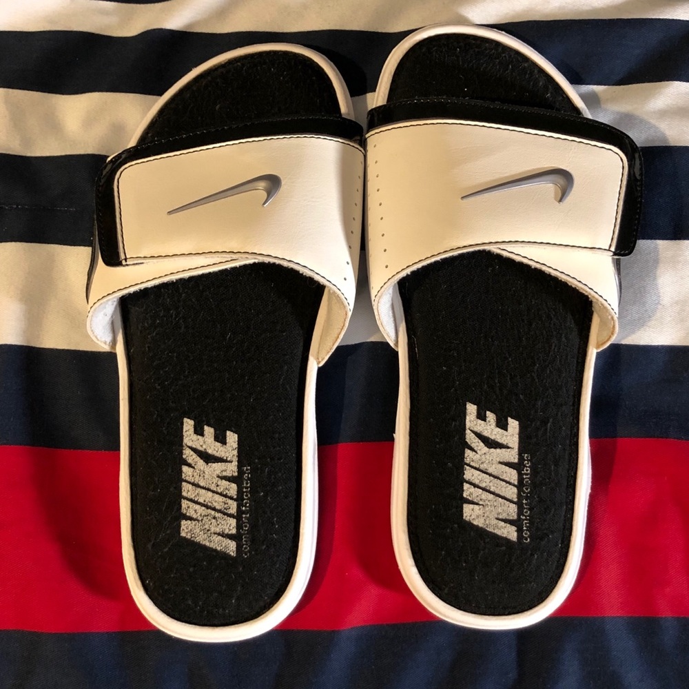 Nike Comfort 2 Men's Lifestyle Shoes B & W Sz 7 M